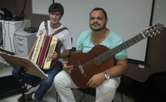 Breno Chiareli e Rodrigo Zolet tocaram o choro Vaidoso
