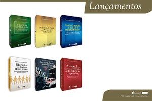 Concluintes de mestrado em Direito Público lançam livros no dia 8 de abril