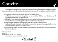 Convite Edufal