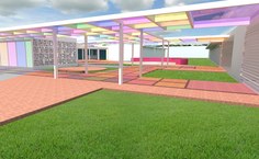 Entrada para Módulo Materno Infantil e Módulo de Convivência