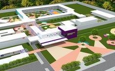 Perspectiva da vista aérea do espaço proposto pela pesquisadora Camila Costa