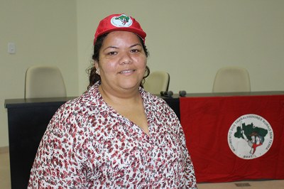 Débora Nunes, coordenadora estadual do MST | nothing
