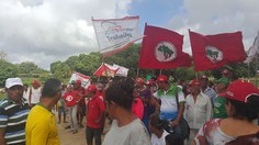 Trabalhadores rurais no campus