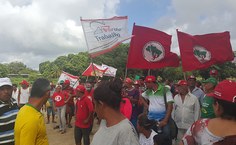 Trabalhadores rurais no campus