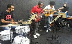 Quarteto Massayó na abertura do 1º Colóquio de Música Popular da Ufal