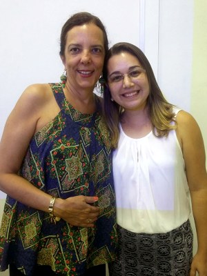 Claudia Pimentel e Ízala Soares, pesquisadoras | nothing