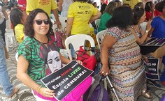 Professora Andrea Pacheco, do Núcleo Frida Kahlo