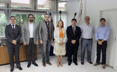 Representantes do Escritório Modelo da Ufal e da Defensoria Pública do Estado