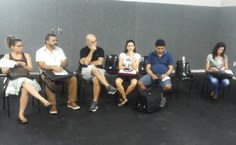 Representantes da Biblioteca Pública Estadual, da Museu de História Natural e da Escola Técnica de Artes