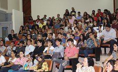 Estudantes de vários cursos participaram do evento