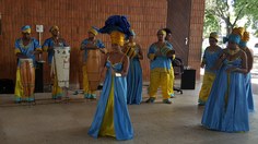 Grupo de extensão defende a luta contra o racismo e a intolerância religiosa. Foto: Lenilda Luna