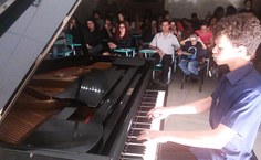 Hugo Leonado, aluno da ETA