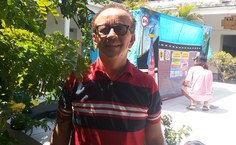 Professor José Acioli, um dos organizadores do 1º Colóquio do Laboratório de Teatro de Animação