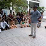 Filho de Mestre Verdelinho participa do “Chão Batido” no Espaço Cultural