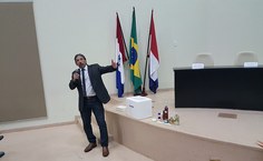Eduardo Ramalho apresentado resultados das pesquisas no Ceca