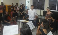 Rita Namé, diretora da ETA, parabeniza professores e alunos pelo empenho ao longo do semestre