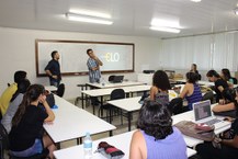 Palestra foi organizada pela professora Ivvy Quintella