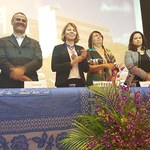 Posse da nova superintendente do Hospital Universitário lotou auditório