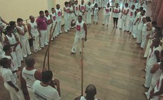 Roda de capoeira foi realizada durante o evento
