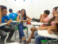 Alunos do Paespe participaram de dinâmicas em grupo