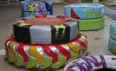 Alunos realizaram atividades com material reciclado