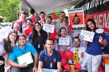 Sorriso de Plantão participou de calourada solidária