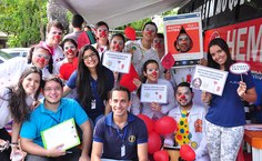 Sorriso de Plantão participou de calourada solidária