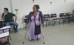 Edna Bezerra, coordenadora do projeto Sala de Cuidados, que funciona no prédio da Esenfar