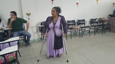 Edna Bezerra, coordenadora do projeto Sala de Cuidados, que funciona no prédio da Esenfar