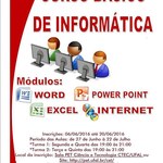 PET Ciência e Tecnologia promove curso básico de informática para a comunidade