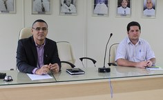 O vice reitor José Vieira conduziu o lançamento do GT Biotério