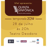 Orquestra da Ufal fará mais um concerto do Quinta Sinfônica