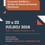 Ufal debate Economia Solidária e Gestão do Desenvolvimento Territorial