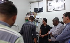 Objetivo da visita foi conhecer os trabalhos e pesquisas desenvolvidas no LAPIS