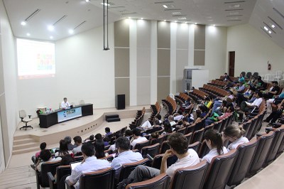 Carlos Mussi, durante palestra sobre a Agenda 2030 para América Latina | nothing