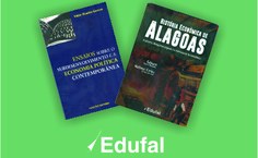 Livros da Edufal também podem ser encontrados na sede, nas extensões e pelo site