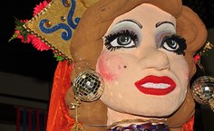 A boneca do bloco Filhinhos da Mamãe compõe a exposição Théo Brandão Itinerante