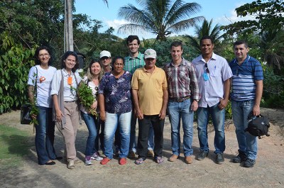 Parte da equipe da Ufal, Ifal e Instituto Mundo Unido presente no evento