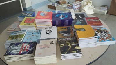 Livros doados pela Edufal