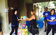 Participantes doaram fraldas geriátricas para o Lar São Francisco