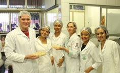 Croquete de massa de grão   de   bico