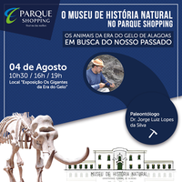 Paleontólogo da Ufal participará da exposição ‘Os gigantes da Era do Gelo’