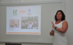 Mônica homenageou o imunologista Ivan Mota, falecido em 2014