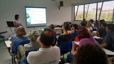 Palestra da professora Ana Margarida Coelho dos Santos