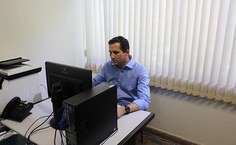 Dilson Ferreira, responsável pela Gerência de Obras