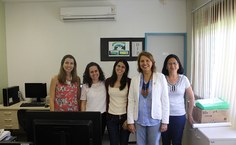 Setor de Arquitetura da Sinfra durante visita da reitora Valéria CorreiaIMG 1203