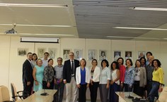 Gestão da Ufal com os representantes da Opas OMS