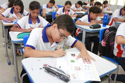 Em Alagoas 350 mil alunos participaram da Obmep (Foto Valdir Rocha)