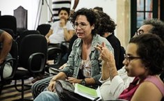 Professora da Ufal, Ana Flávia Ferraz (ao centro) será a responsável pela mediação do Encontro de Cinema Alagoano (Foto   Vanessa Mota)