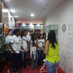 Memorial do HU recebe visita de alunos da Fundação Bradesco